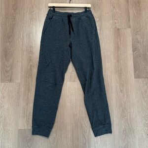 Lululemon Jogger Pants Mens Sz Medium Gray Athletic Tapered Drawstring